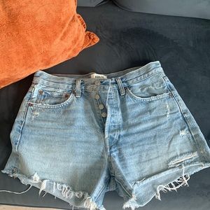 Agolde Parker Long Shorts - Color - Swapmeet Size 26